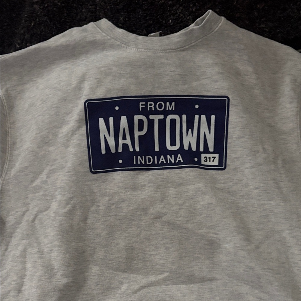 Gray Graphic Sweatshirt